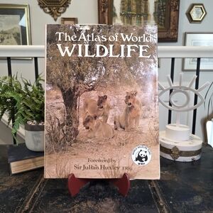 The Atlas of World Wildlife 1973 WWF XL Hardcover | Foreword Sir Julian Huxley